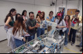 Visita a um dos laboratórios de Engenharia - Lucas Silva – Agência FOCS de Jornalismo